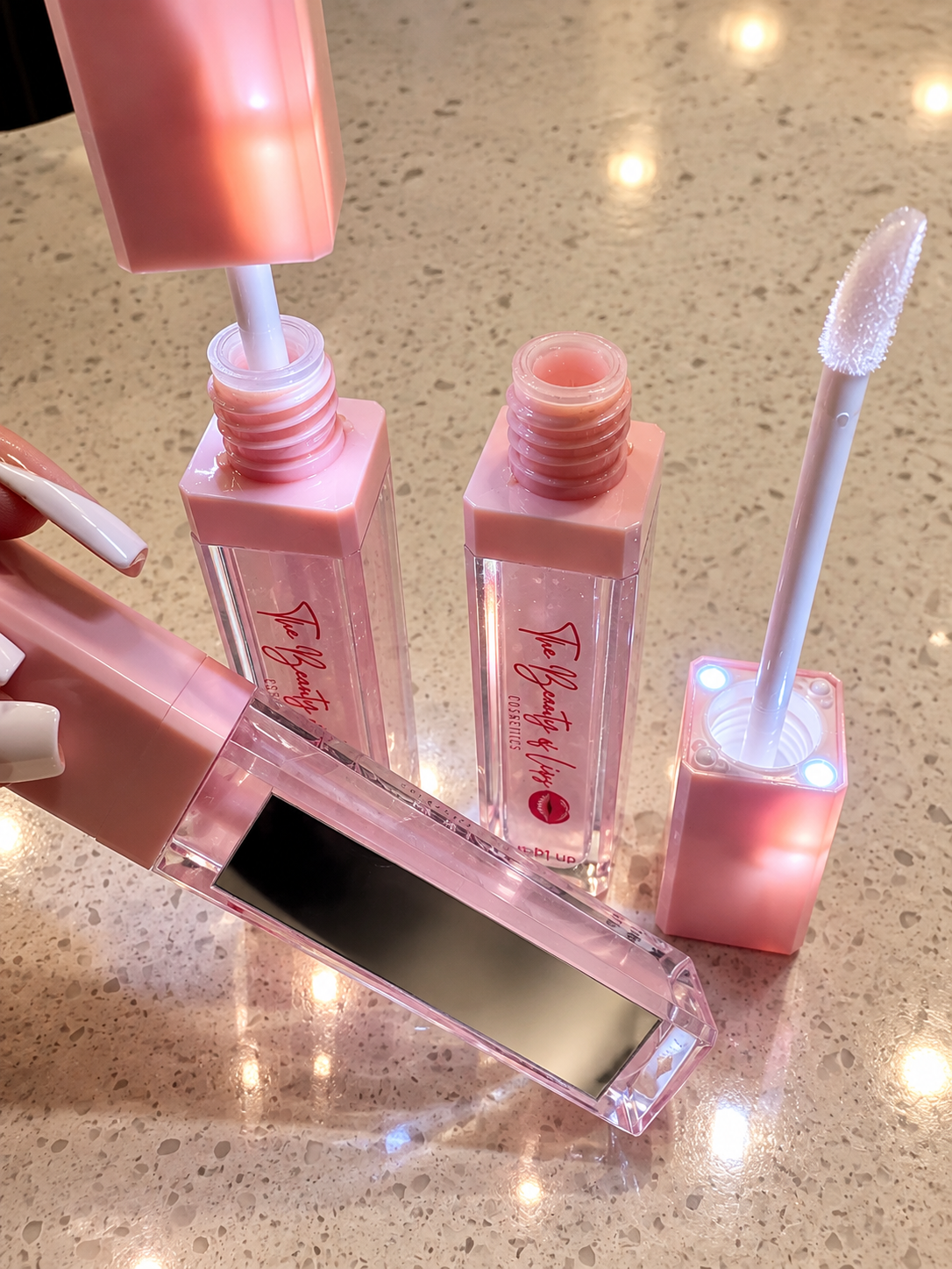 Best Seller Light Up Gloss With Mirror✨💕
