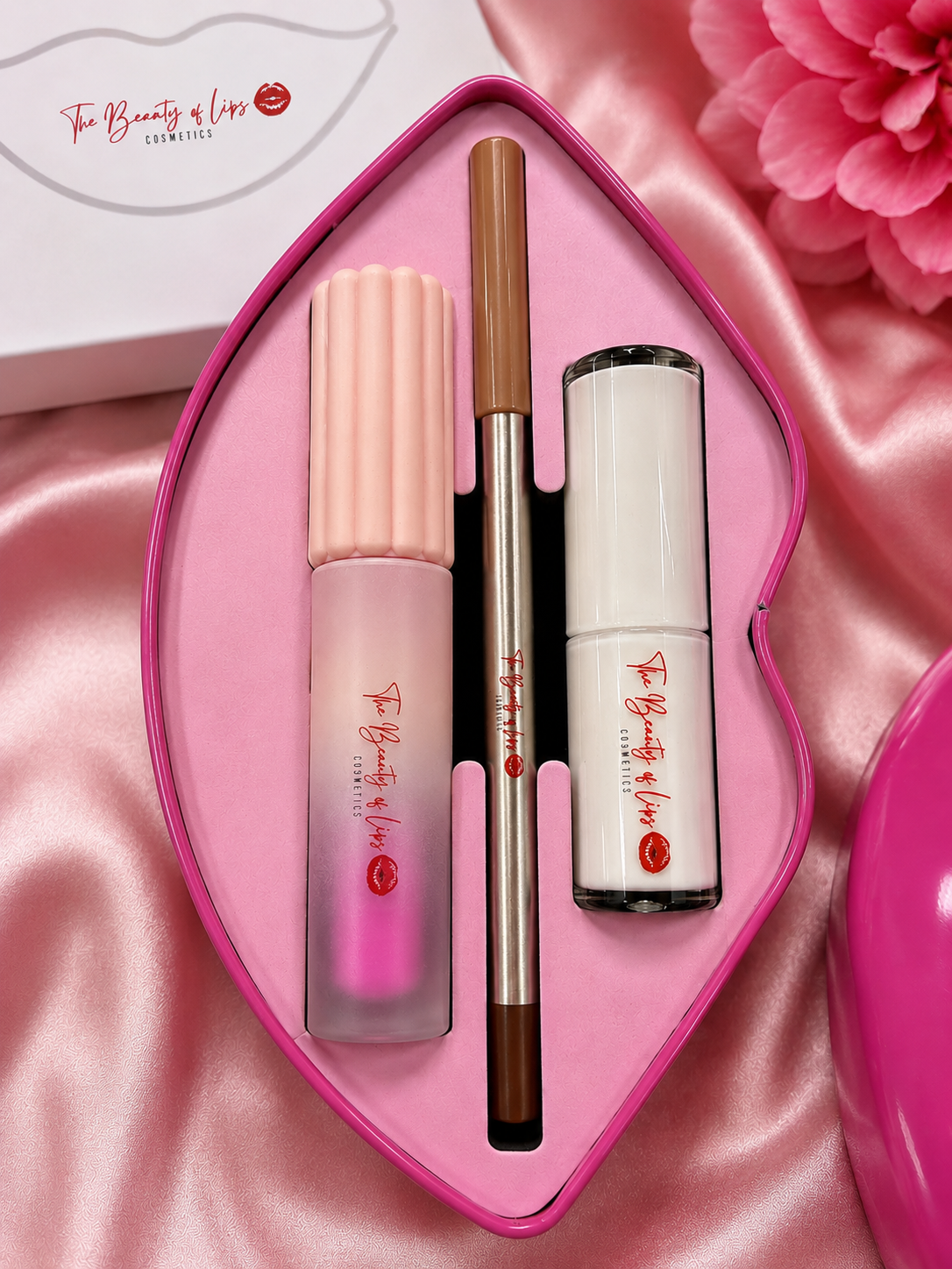 Flirty “Pink” Lip Kit